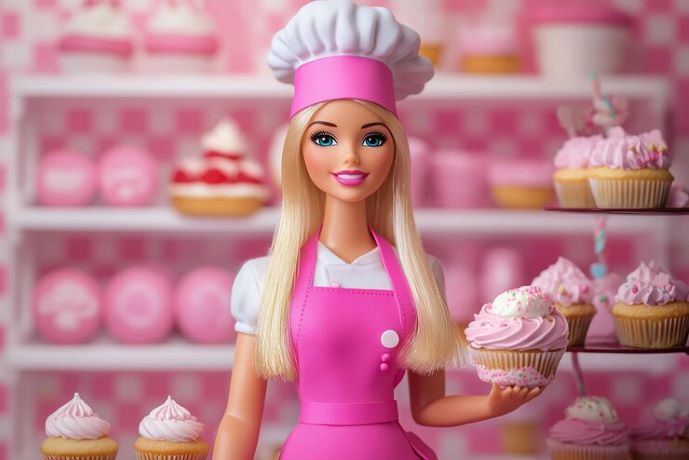 Krispy Kreme Barbie Donuts